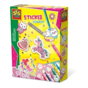 SES CREATIVE Childrens Sticker Maker, Unisex, Five Years and Above, Multi-colour (00107)