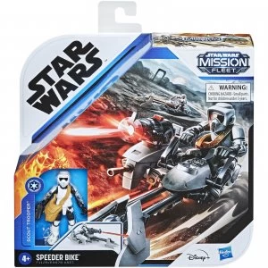 Hasbro Star Wars Mission Fleet Scout Speeder Action Figure