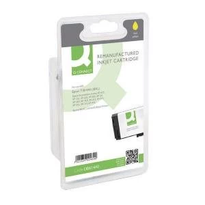 Q-Connect Epson 18XL Remanufactured Yellow Inkjet Cartridge High Yield
