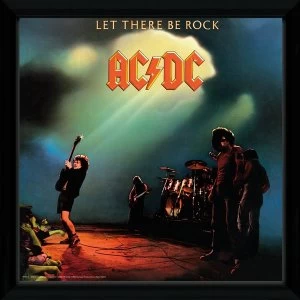 AC/DC Let There Be Rock 12" x 12" Framed Album Cover