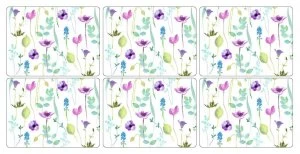 Portmeirion Water Garden 6 Placemats and Coasters.