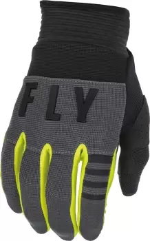 FLY Racing F-16 Gloves Grey Black Hi-Vis S