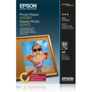 Epson C13S042539 A4 Glossy Photo Paper 200g x50