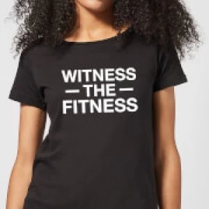 Witness the Fitness Womens T-Shirt - Black - 5XL
