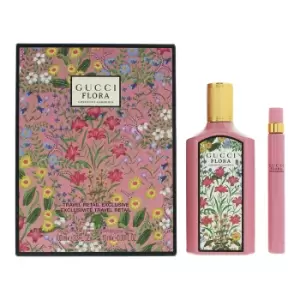 Gucci Flora Gardenia 2 Piece Gift Set: Eau de Parfum 100ml - Eau de Parfum 10ml