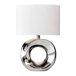 Village At Home Polo Table Lamp - Chrome