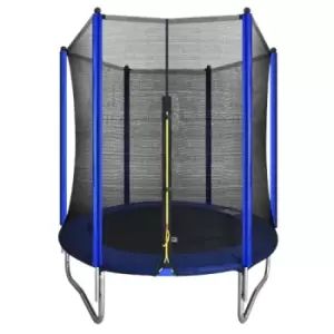 Dellonda 6ft Heavy Duty Outdoor Trampoline with Safety Enclosure Net