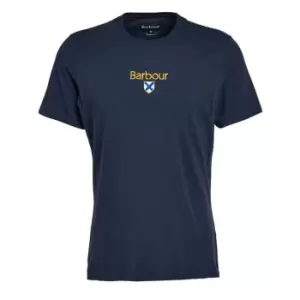 Barbour Emblem T-Shirt - Blue