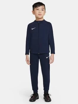 Boys, Nike Little Kids Soccer Tracksuit - Navy, Size M