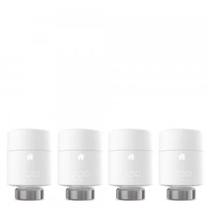 Tado Smart Radiator Thermostat For Vertical Mounting - 4 Pack