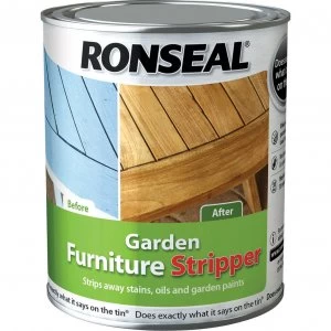 Ronseal Garden Furniture Oil and Paint Stripper 750ml