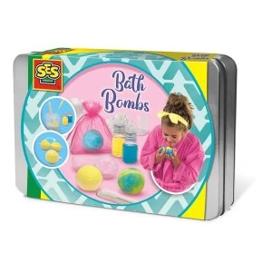 SES Creative - Childrens Make Your Own Bath Bombs Set 8-12 Years (Multi-colour)