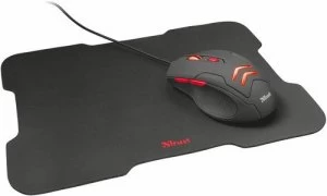 Ziva USB A 3000 DPI Gaming Mouse and Pad