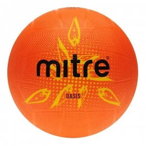 Mitre Oasis Netball Ball - Orange