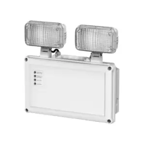Channel Smarter Safety 3W Emergency LED Twin Spotlight GU32 IP65 - E-GU32-IP65