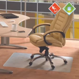 Ecotex Evolutionmat Recyclable Chair Mat Anti Slip for Polished Hard Floors Rectangular 120 x 150 cm