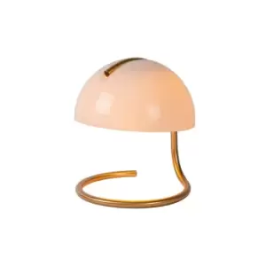 Cato Retro Table Lamp - Ø23.5cm- 1xE27 - White