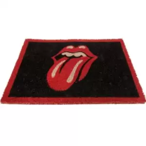 The Rolling Stones Doormat (One Size) (Black/Red)