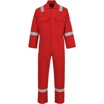 Portwest - BIZ5 - Bizweld Iona Welders Overall Boiler Suit Red XXL