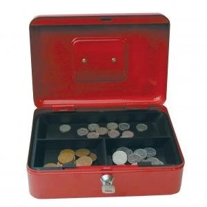 Value 30cm 12 Metal Cash Box Rd