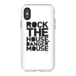 Danger Mouse Rock The House Phone Case for iPhone and Android - iPhone X - Tough Case - Gloss