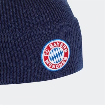 adidas FC Bayern Beanie Unisex - Dark Blue / White