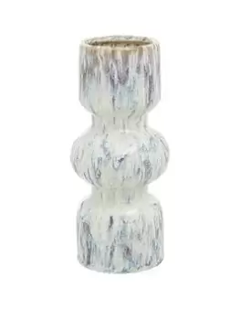 Premier Housewares Shai Medium Beige Speckled Stoneware Vase
