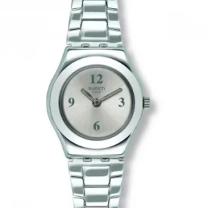 Ladies Swatch More Silver Keeper Watch