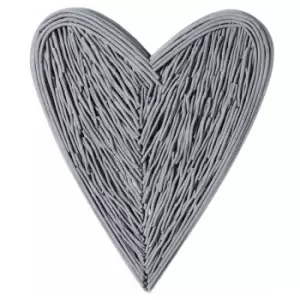 Grey Willow Branch Heart
