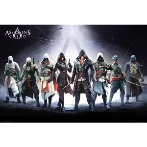 Assassins Creed Characters Maxi Poster