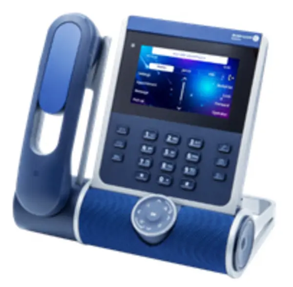 Alcatel-Lucent ALE-400 IP phone Blue LCD 3ML27420AA Cordless