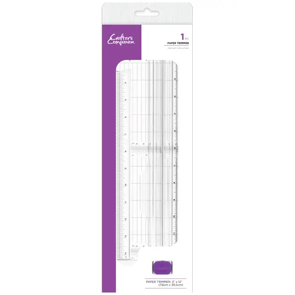 Crafter's Companion Essential Tools Paper Trimmer 3" x 12in