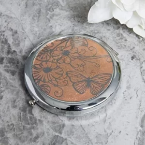 Sophia Rose Gold Collection Compact Mirror