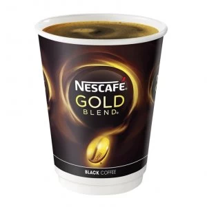 Nescafe Gold Blend Blend Instant Black Coffee Cups (Pack of 8)