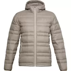 Under Armour Armour Armour Down Hooded Jacket Mens - Brown