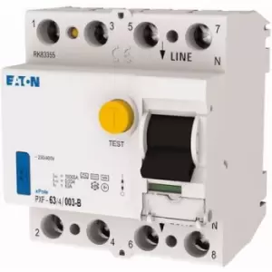 Eaton 300302 PXF-63/4/003-B RCCB RCD (all types of current) B 4-pin 63 A 0.03 A 230 V, 400 V