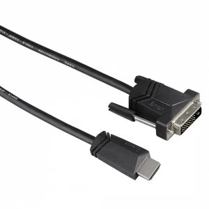 Hama Connecting Cable HDMI plug DVI/D plug 3m