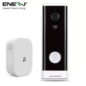 ENER-J PRO Series Smart WiFi Video Doorbell with Motion Detection & Plug In Chime