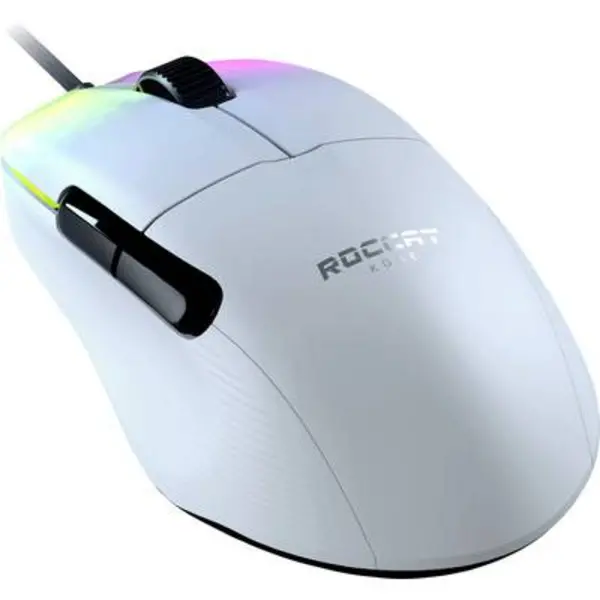 Roccat KONE Pro Gaming mouse USB Optical White 19000 dpi Backlit