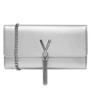 Valentino Bags Divina Clutch Bag - Silver