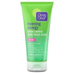 Clean and Clear Morning Energy Shine Control Face Scrub