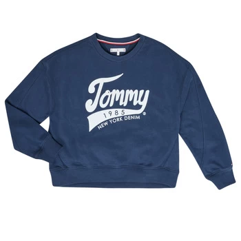 Tommy Hilfiger KG0KG04955 Girls Childrens Sweatshirt in Blue - Sizes 8 years,10 years,12 years