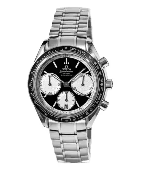 Omega Speedmaster Racing Chronometer Automatic Chronograph Black & Silver Dial Steel Mens Watch 326.30.40.50.01.002 326.30.40.50.01.002