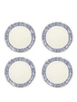 Kitchencraft Mikasa Azores Speckle Dinner Plates ; Set Of 4