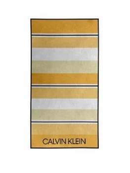 Calvin Klein Calvin Klien Stripe Beach Towel