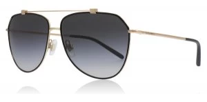 Dolce & Gabbana DG2190 Sunglasses Black / Rose Gold 12968G 59mm