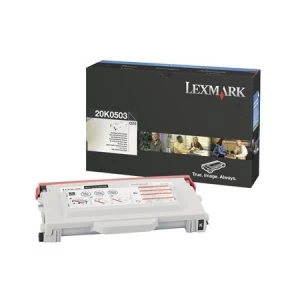 Lexmark 20K0503 Black Laser Toner Ink Cartridge