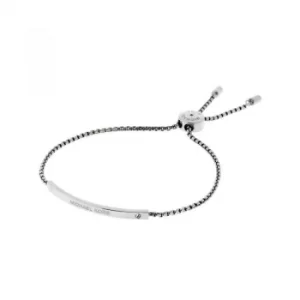 Ladies Michael Kors Stainless Steel Logo Slider Bracelet