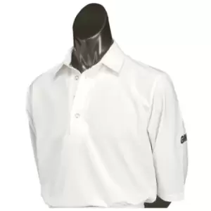 Gunn And Moore Boys Maestro Cricket Shirt (S) (White)