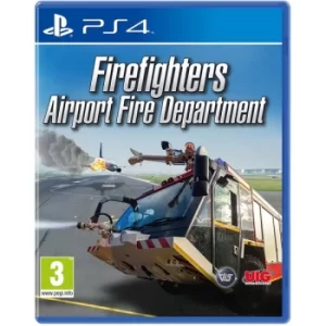 Firefighters Airport Fire Department PS4 Game